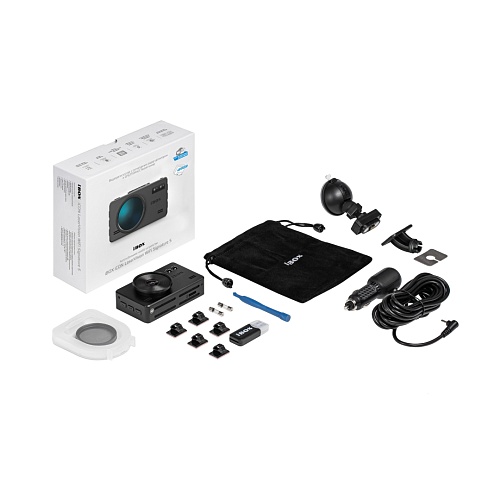 Видеорегистратор с сигнатурным радар-детектором iBOX iCON LaserVision WiFi Signature S